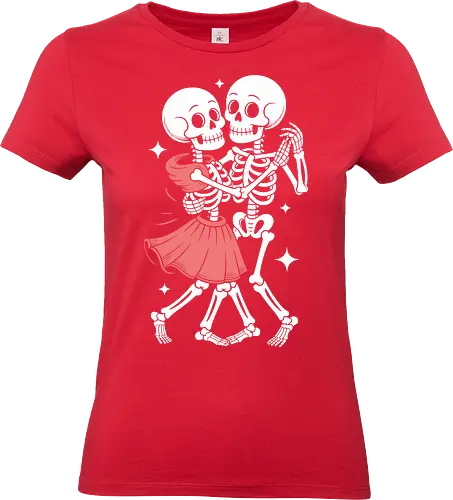 Dancing Skeletons Retro Gothic Romance