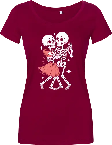 Dancing Skeletons Retro Gothic Romance