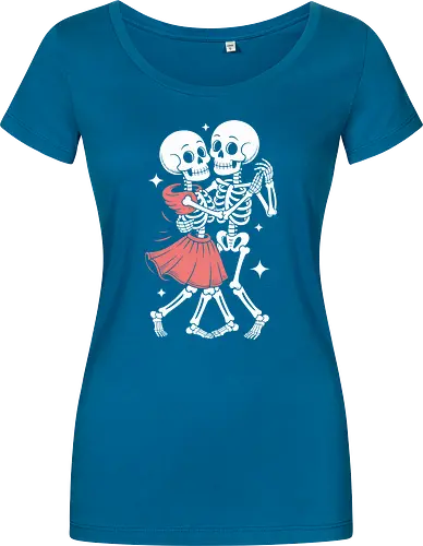 Dancing Skeletons Retro Gothic Romance
