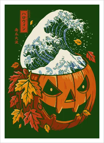 The Great Wave of Pumpkin