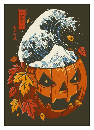 The Great Wave of Pumpkin