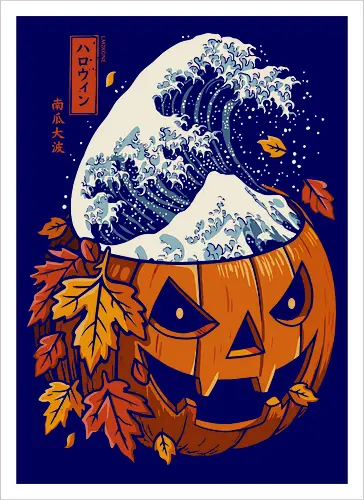 The Great Wave of Pumpkin