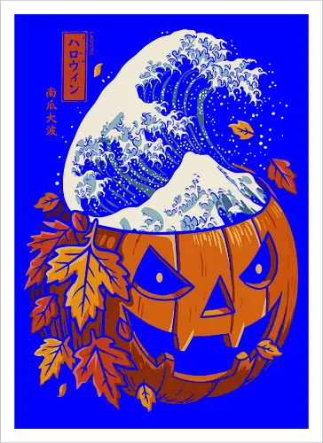 The Great Wave of Pumpkin