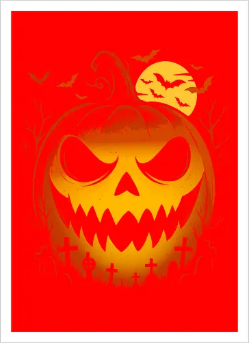 Scary Halloween Pumpkin