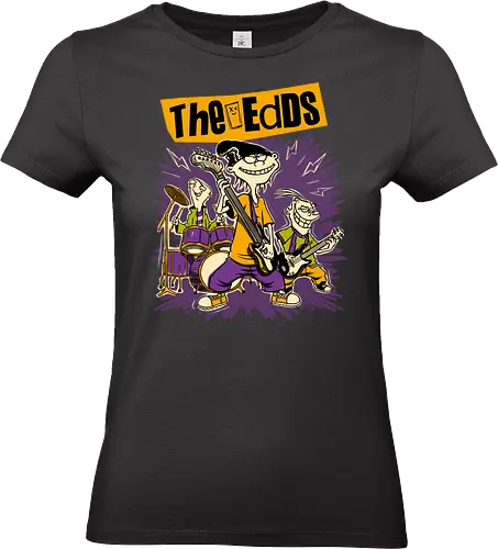 Cartoon Rock Band  - Animation, Animated, Cartoon, Rock And Roll, Punk Rock, Hard Rock, Alternative Rock, Alternative, Grunge, Music, Music Group, Music Band, Band - Standard T-Shirt (Frauen)