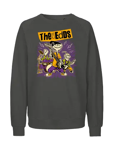 Cartoon Rock Band  - Animation, Animated, Cartoon, Rock And Roll, Punk Rock, Hard Rock, Alternative Rock, Alternative, Grunge, Music, Music Group, Music Band, Band - Fairtrade Sweatshirt