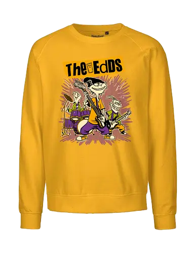 Cartoon Rock Band  - Animation, Animated, Cartoon, Rock And Roll, Punk Rock, Hard Rock, Alternative Rock, Alternative, Grunge, Music, Music Group, Music Band, Band - Fairtrade Sweatshirt