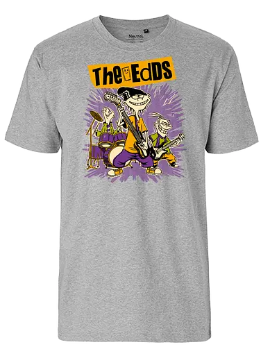 Cartoon Rock Band  - Animation, Animated, Cartoon, Rock And Roll, Punk Rock, Hard Rock, Alternative Rock, Alternative, Grunge, Music, Music Group, Music Band, Band - Fairtrade T-Shirt