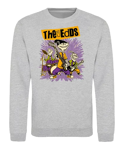 Cartoon Rock Band  - Animation, Animated, Cartoon, Rock And Roll, Punk Rock, Hard Rock, Alternative Rock, Alternative, Grunge, Music, Music Group, Music Band, Band - Sweatshirt