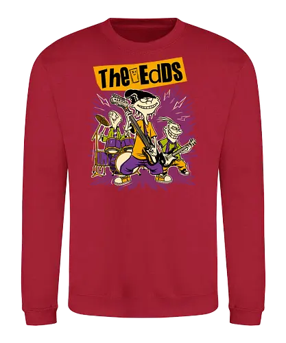 Cartoon Rock Band  - Animation, Animated, Cartoon, Rock And Roll, Punk Rock, Hard Rock, Alternative Rock, Alternative, Grunge, Music, Music Group, Music Band, Band - Sweatshirt