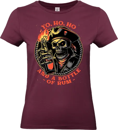 Revolution Pirate Song  - Pirate, Pirate Ship, Pirates, Song, Shanty, Music, Fantasy, Dark Fantasy, Skull, Skeleton, Creepy, Spooky, Molotov, Revolution, Fire - Standard T-Shirt (Frauen)