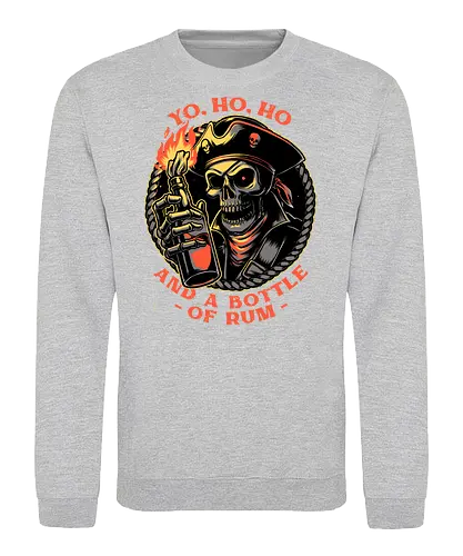 Revolution Pirate Song  - Pirate, Pirate Ship, Pirates, Song, Shanty, Music, Fantasy, Dark Fantasy, Skull, Skeleton, Creepy, Spooky, Molotov, Revolution, Fire - Sweatshirt