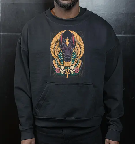 Anubis Egyptian Canine Portrait