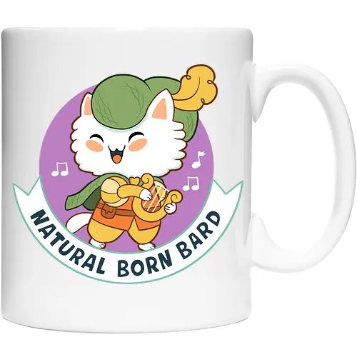 RPG Cats - Natural Born Bard