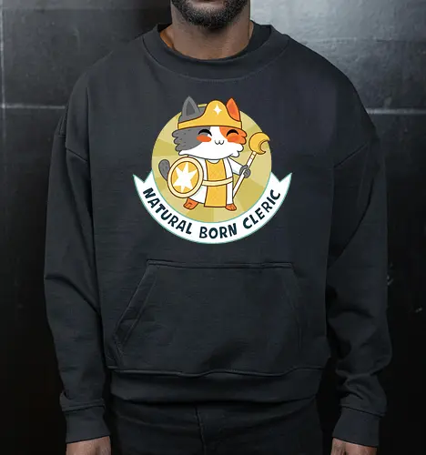 RPG Cats - Natural Born Cleric