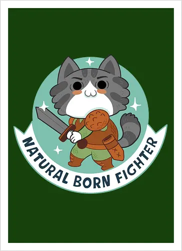 RPG Cats - Natural Born Fighter