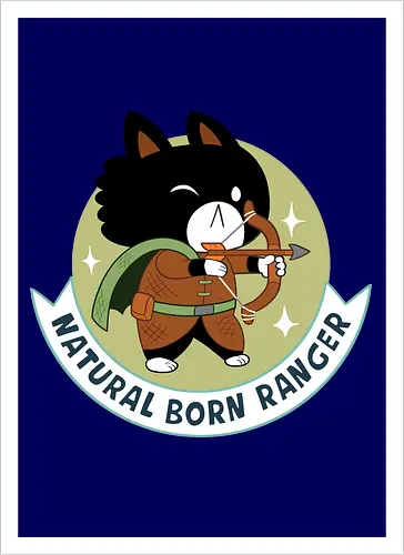 RPG Cats - Natural Born Ranger