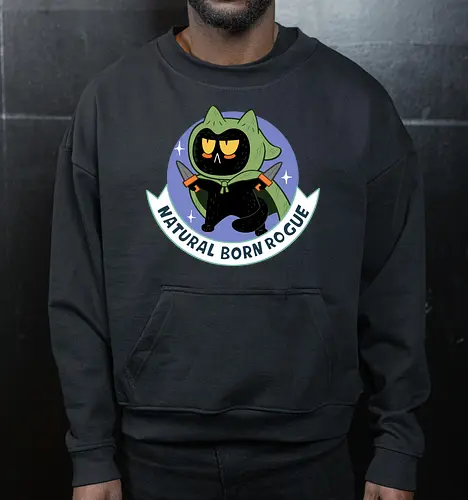 RPG Cats - Natural Born Rogue