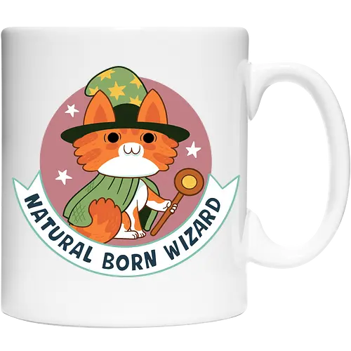 RPG Cats - Natural Born Wizard