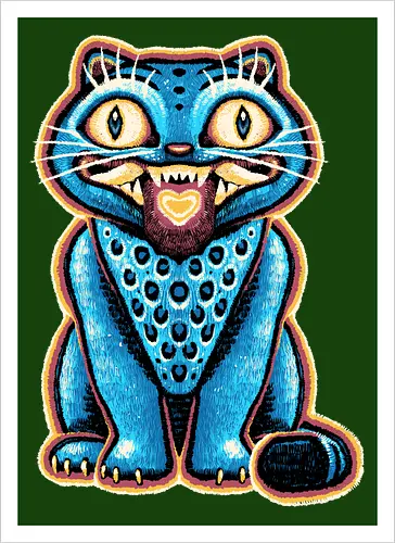 Embroidered Cat