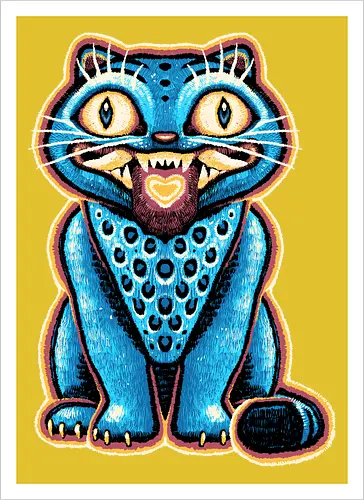 Embroidered Cat