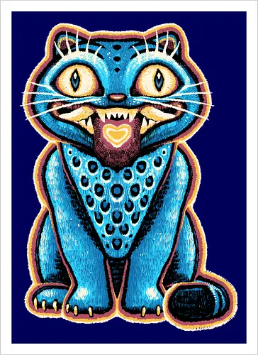 Embroidered Cat