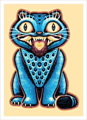 Embroidered Cat