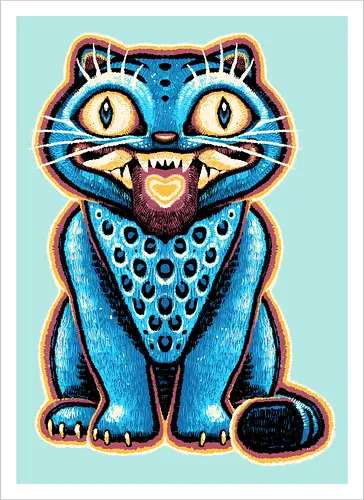 Embroidered Cat