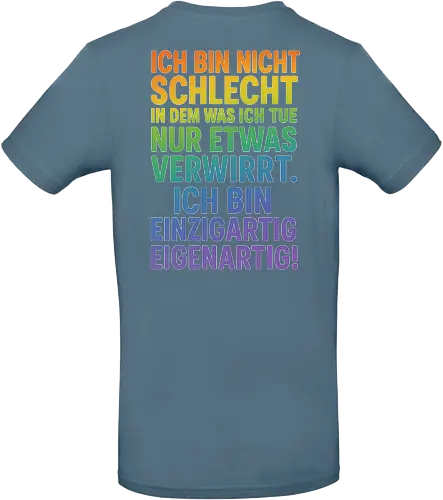 #SteffsMottoRainbow - Twitch, Streamer, Katze, Smilow, Motto - Standard T-Shirt