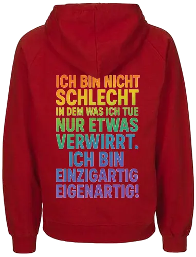 #SteffsMottoRainbow - Twitch, Streamer, Katze, Smilow, Motto - Fairtrade Hoodie