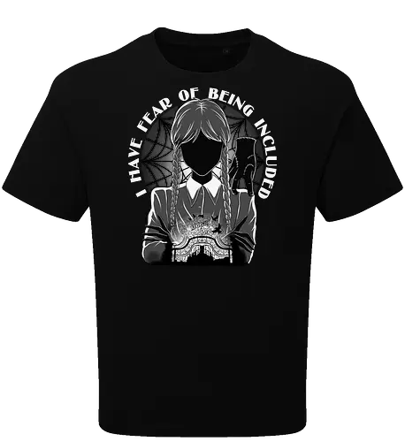 FOBI - Wednesday, Addams, Addams Family - Oversize T-Shirt