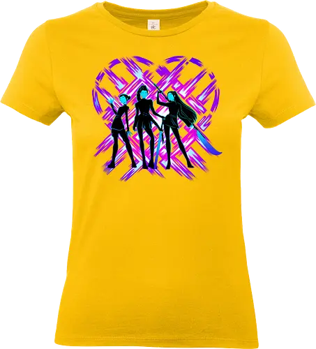 Three Hunters - Huntrix, K-Pop Demon Hunters - Standard T-Shirt (Frauen)