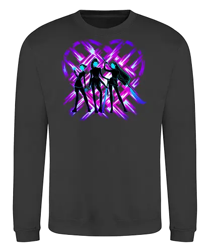 Three Hunters - Huntrix, K-Pop Demon Hunters - Sweatshirt