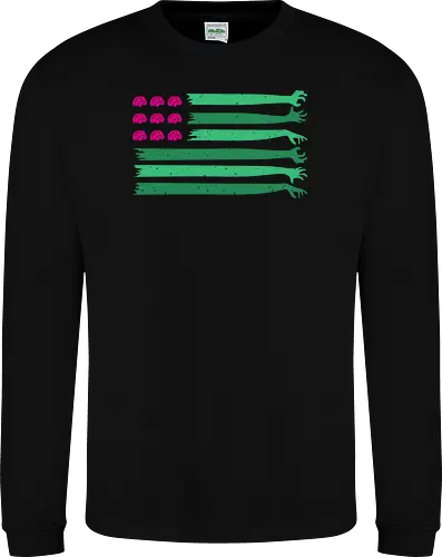 american zombie flag 