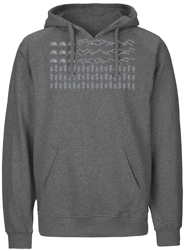american adventure flag  - adventure, outdoor, hiking, camping, mountain, jungle, forest, flag, hobby - Fairtrade Hoodie