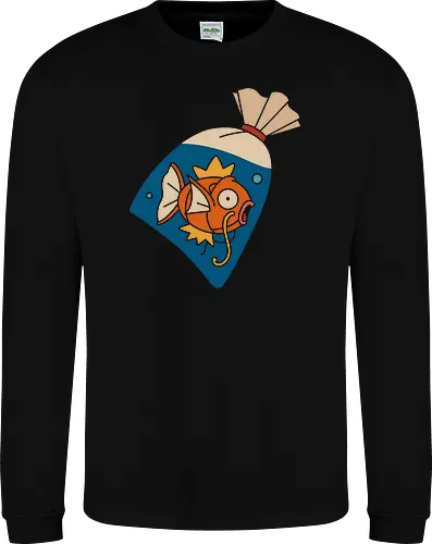 Fish in a Bag Splash Pocket Anime Art