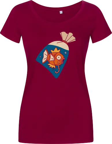 Fish in a Bag Splash Pocket Anime Art