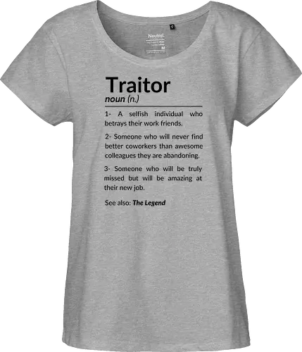 Lustiges Abschiedsgeschenk für Kollegen – Goodbye Traitor