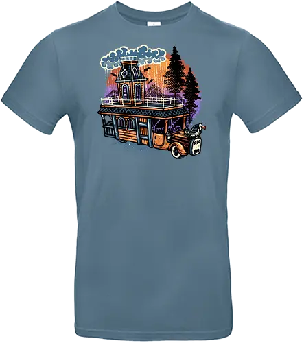 Gloomy Roadtrip - Horror, Halloween, cartoons, animated, animation, fictional, movie, family - Standard T-Shirt