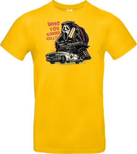 Call the Ghost - Horror, Halloween, horror movies, villain, classic horror, funny, humor, ghost - Standard T-Shirt