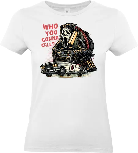 Call the Ghost - Horror, Halloween, horror movies, villain, classic horror, funny, humor, ghost - Standard T-Shirt (Frauen)