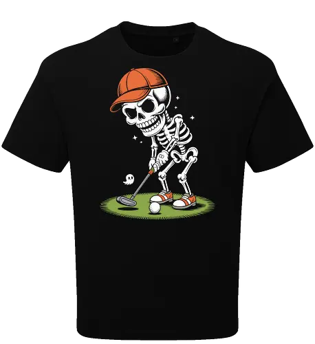 Skeleton Golfer Funny