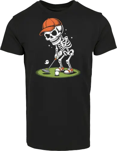 Skeleton Golfer Funny