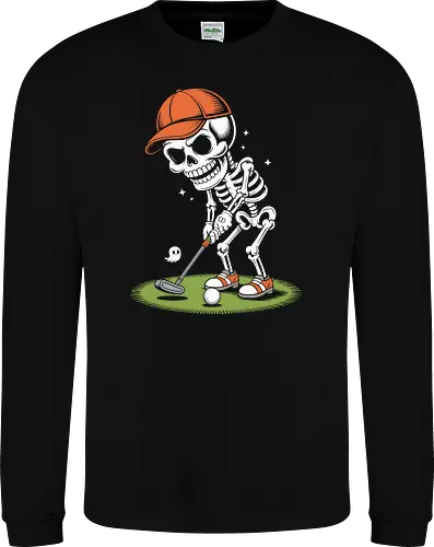 Skeleton Golfer Funny