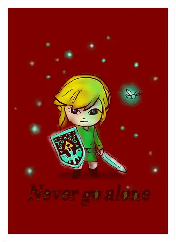 Never go alone