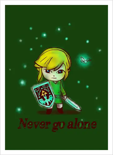 Never go alone