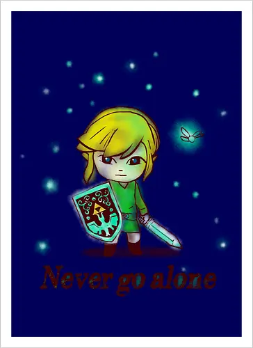 Never go alone