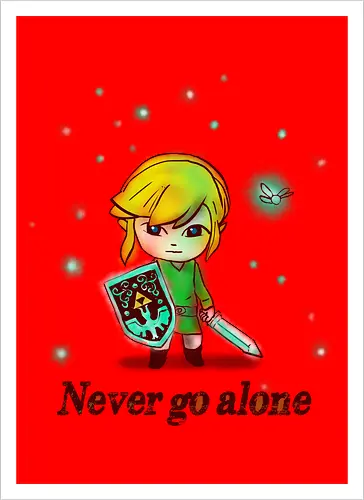 Never go alone