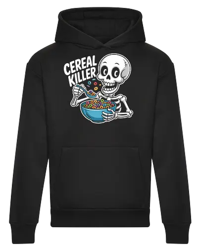 Cereal Killer Skeleton Funny