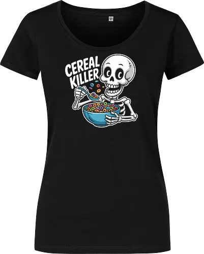 Cereal Killer Skeleton Funny